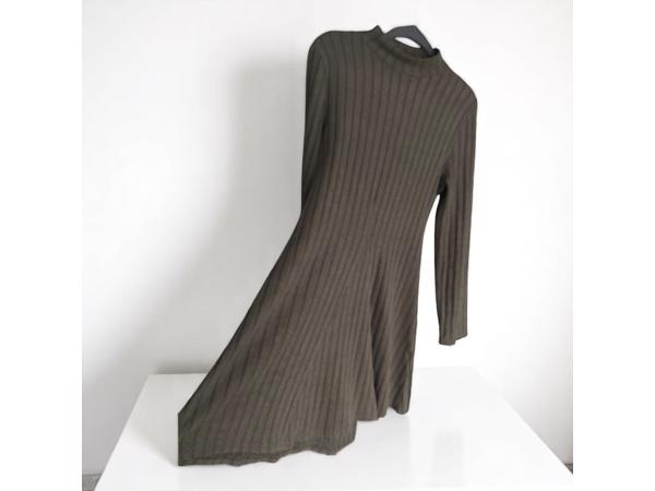 Khaki groene stretchy jurk 2XL/44