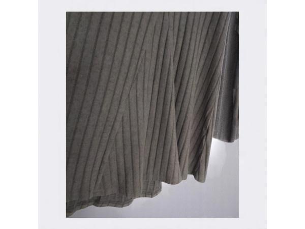 Khaki groene stretchy jurk 2XL/44
