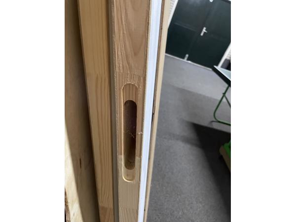 3 stompe board deuren 2x83 en 1x79 en 201 hoog