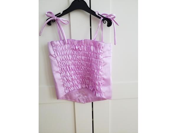 2 Delig Bruidsmeisje jurk met hoepel -- Maat