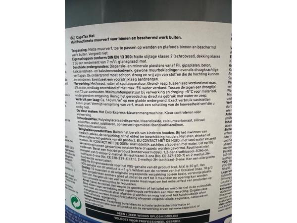 Binnenmuurverf Mat Base TERESAS GREEN (F&B 236) 8 Liter