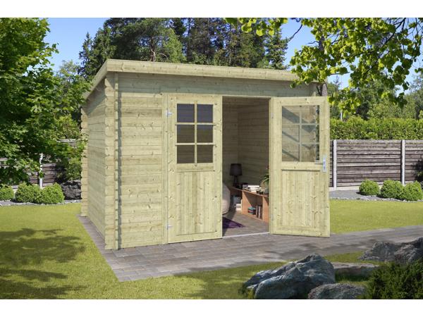 Blokhut Nadia 275x230 Onbehandeld vuren