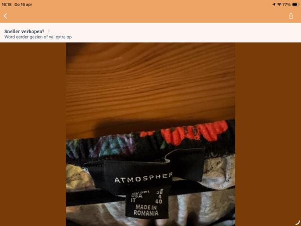 primark een mooie top maat xs