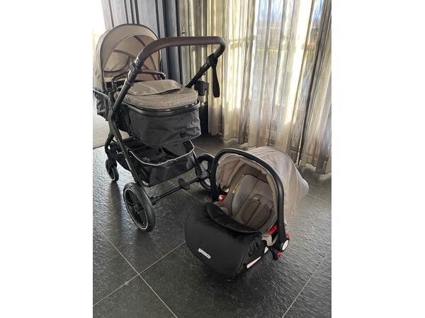 Luxe 3 in 1 kinderwagen (nieuw)