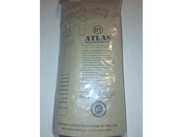 atlas bipod, een BT 65 - LW 17 een echte met prs systeem