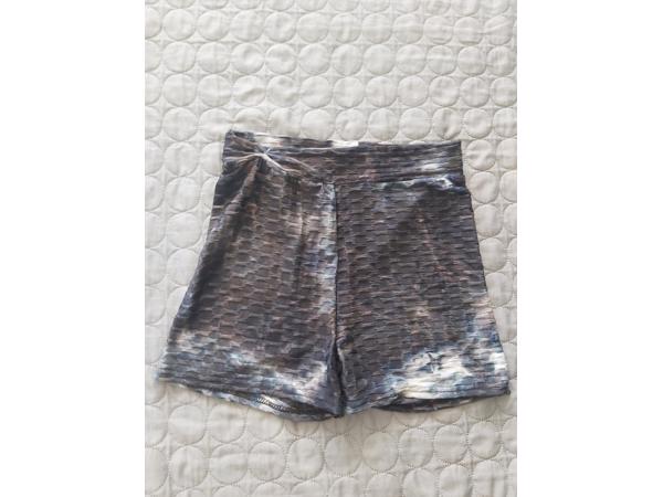 Fashion sport broek print zwart S/M 36/38