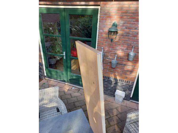 Smal keukenblad - massief multiplex