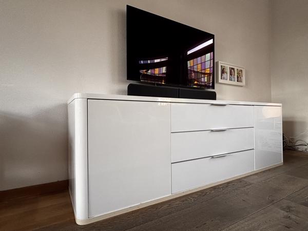 Wit hoogglans dressoir / tv meubel