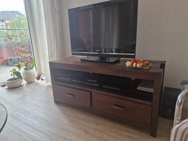 Tv / audio kast, bruin, goede staat