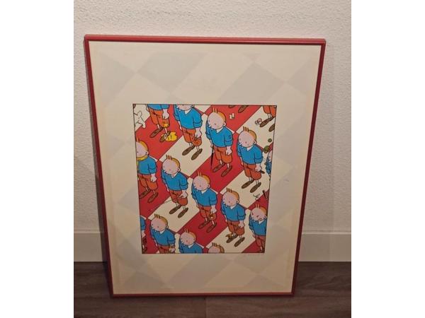 Kuifje zeefdruk - By Exem 1997