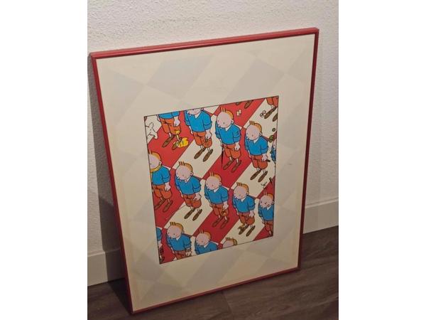 Kuifje zeefdruk - By Exem 1997