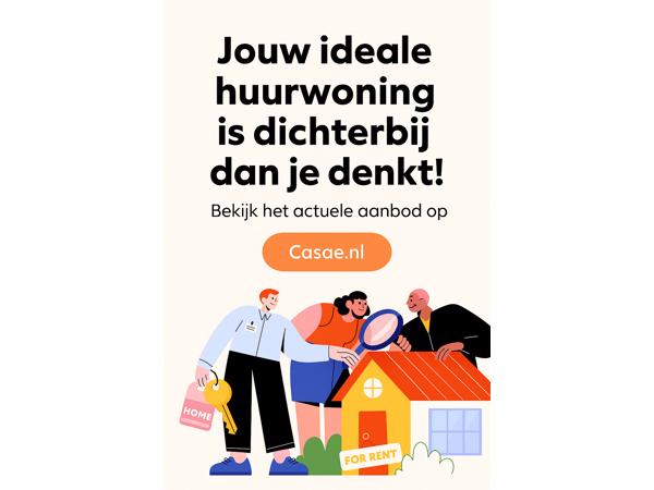 Te huur mooi 3 kamer appartement Doezastraat in Leiden