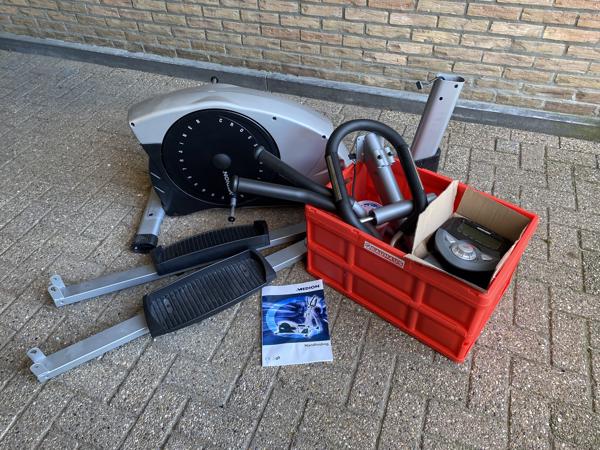 Crosstrainer nauwelijks gebruikt