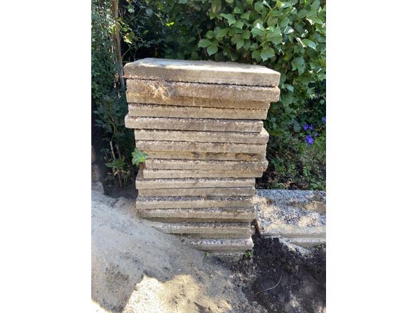 Gratis opvulzand en tegels