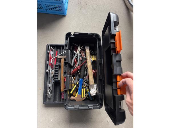 Gereedschapskist met inhoud