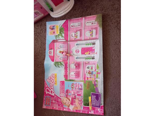 Bloks barbie huis, incompleet