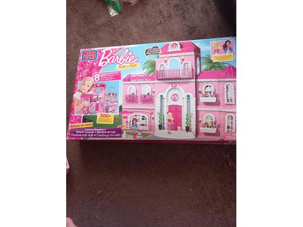 Bloks barbie huis, incompleet