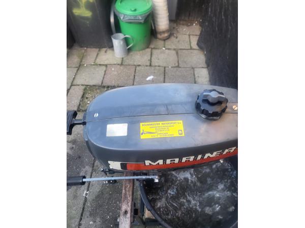 mariner {yamaha} 2 pk tweetakt kortstaart met inwendigetank