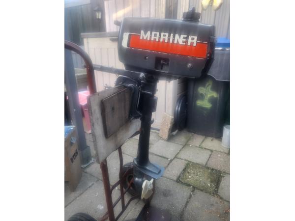 mariner {yamaha} 2 pk tweetakt kortstaart met inwendigetank