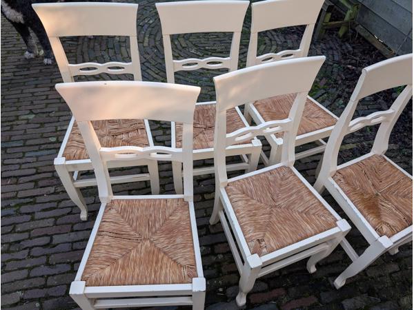 6 eetkamerstoelen