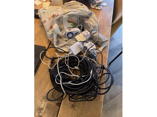 Draad met schakelaar