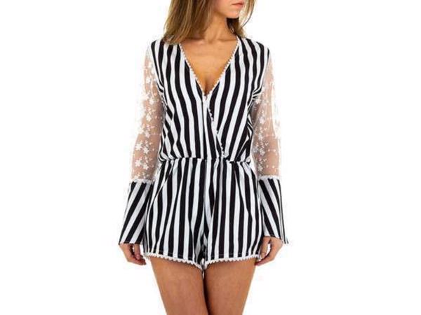 Emmash Paris playsuit gestreept M/38