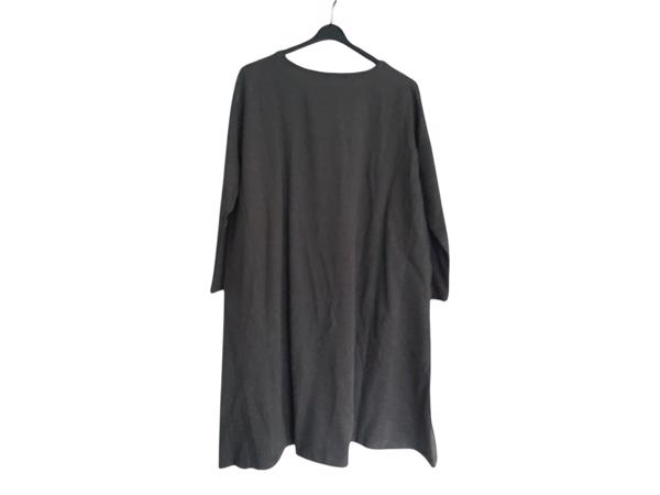 Sweat jurk motorcycle strass steentjes grijs XL/XXL