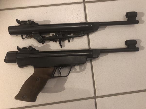 Diana LP5G 4.5 en 5.5 projectje