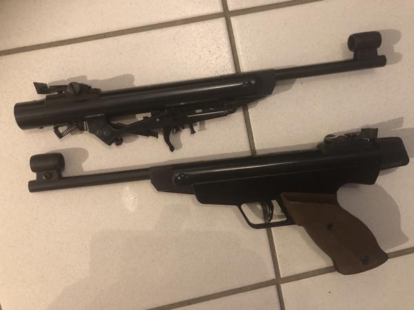 Diana LP5G 4.5 en 5.5 projectje