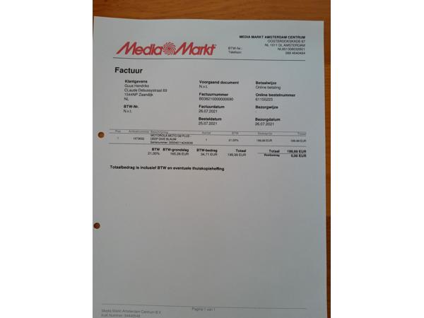 Motorola G9 Plus 128GB Blauw