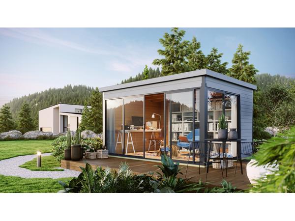 Luxe blokhut Domeo 4 Set