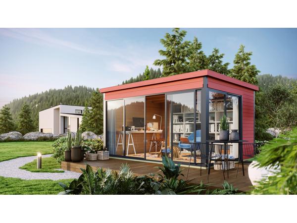 Luxe blokhut Domeo 4 Set