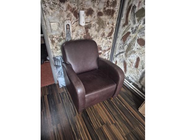 Leren fauteuil