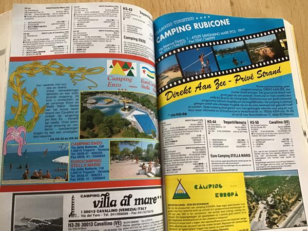 Boek Campingplaatsen inter. gids ,7000 pl.in heel Europa