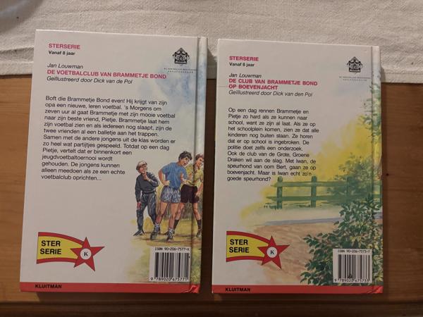 De voetbalclub van Brammetje Bond (8+) louwman