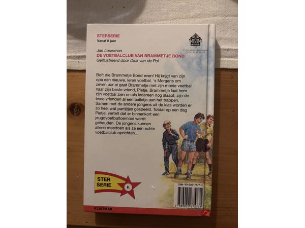 De voetbalclub van Brammetje Bond (8+) louwman
