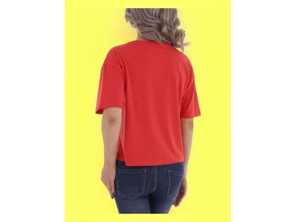 Glo-Story t-shirt Shine all day rood goud S/36