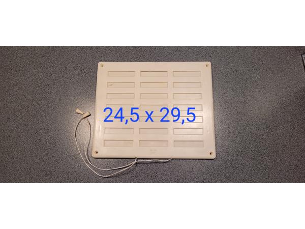 Roosters (diverse afmetingen) plastic en alluminium