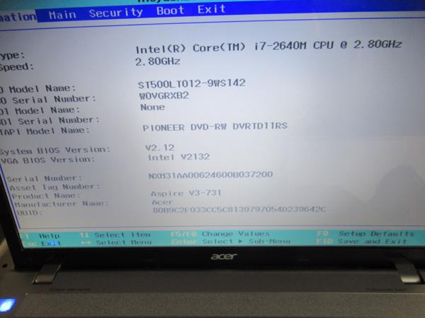 acer aspire v3 731   i7