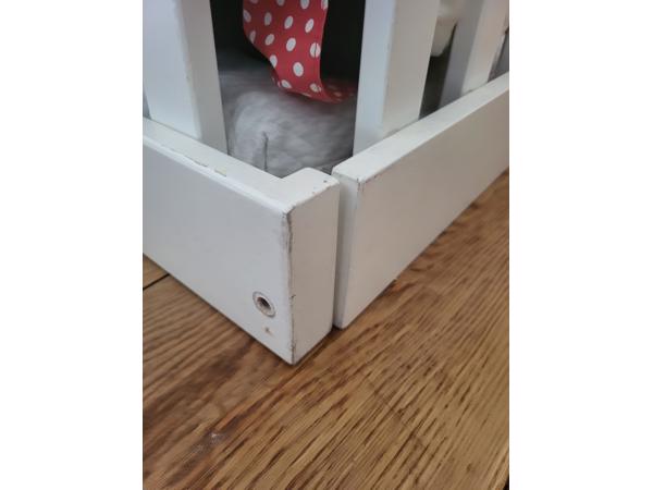 Witte Bopita babybox vierkant