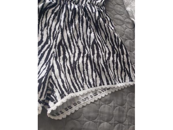 Emmash Paris playsuit zebra L/40