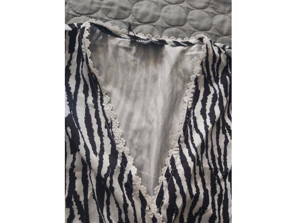 Emmash Paris playsuit zebra L/40