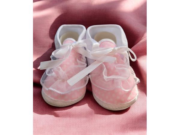 Newborn Meisjes Roze/wit Met Stippen