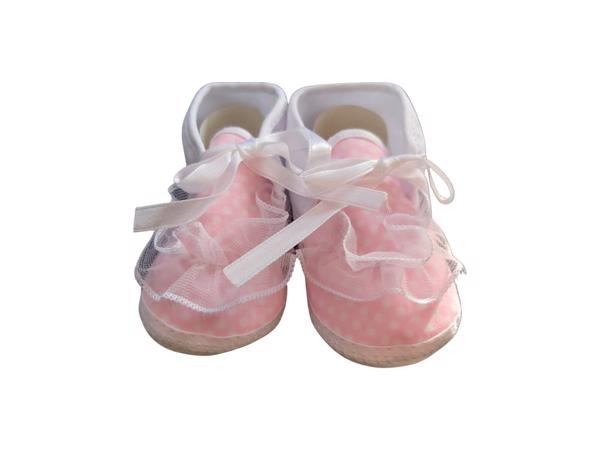 Newborn Meisjes Roze/wit Met Stippen