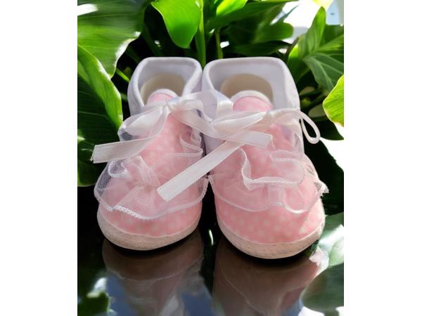 Newborn Meisjes Roze/wit Met Stippen