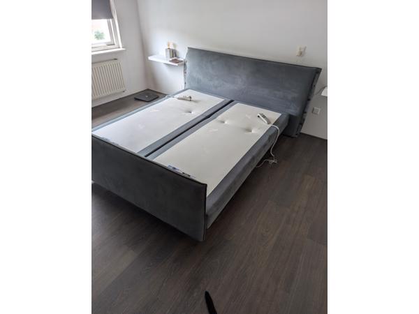 2 persoons boxspring 160x200 met afstandsbediening