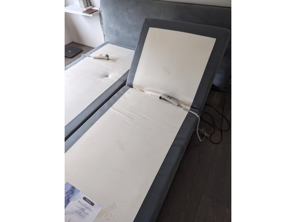 2 persoons boxspring 160x200 met afstandsbediening