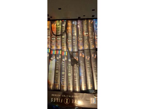 X-files en startrek vhs banden