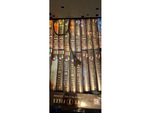 X-files en startrek vhs banden
