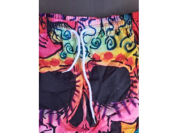 Zwembroek zwemshort skull multicolor XL